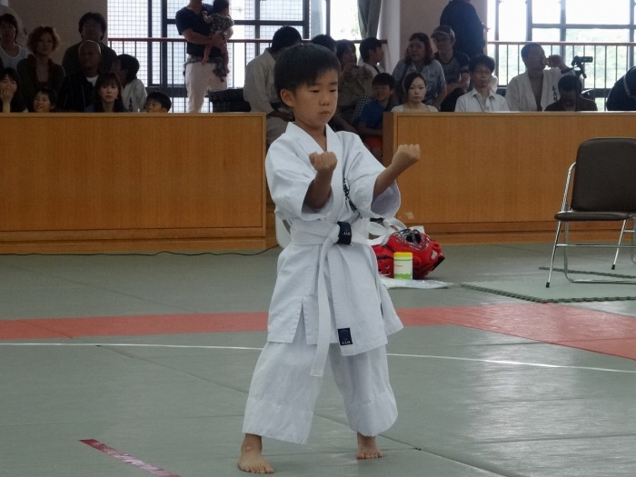 空手教室の様子